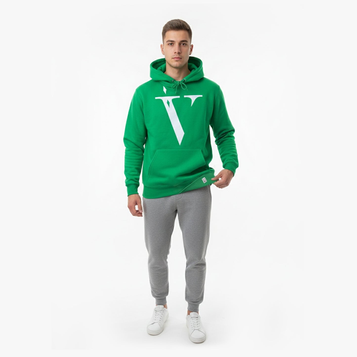 Green Classic V Hoodie