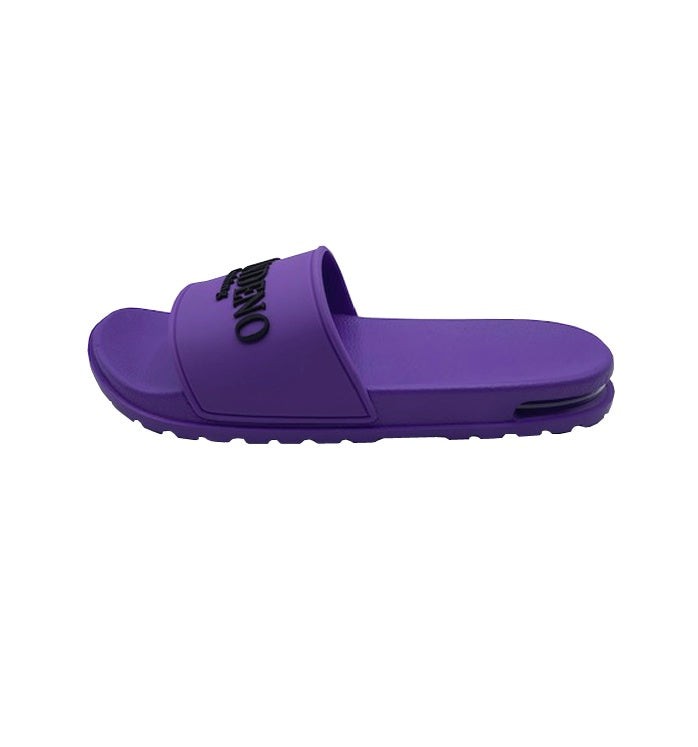 Cotton Candy Purple Luxury Slides