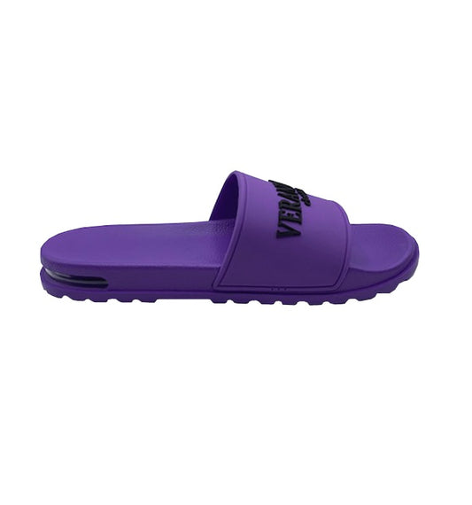Cotton Candy Purple Luxury Slides
