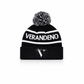 Verandeno Monochrome Pom Beanie
