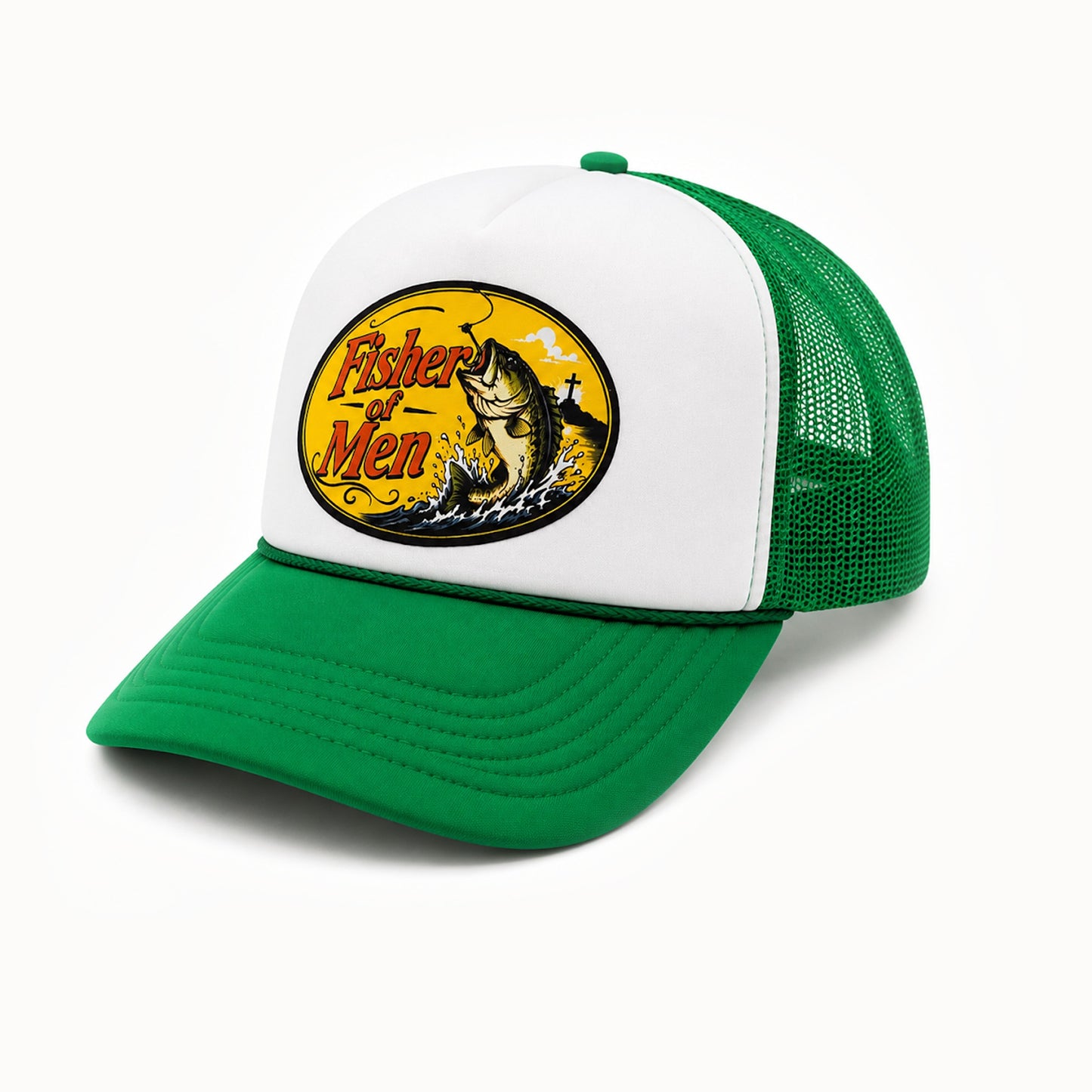 Fisher of Men Grass Green Trucker Hat