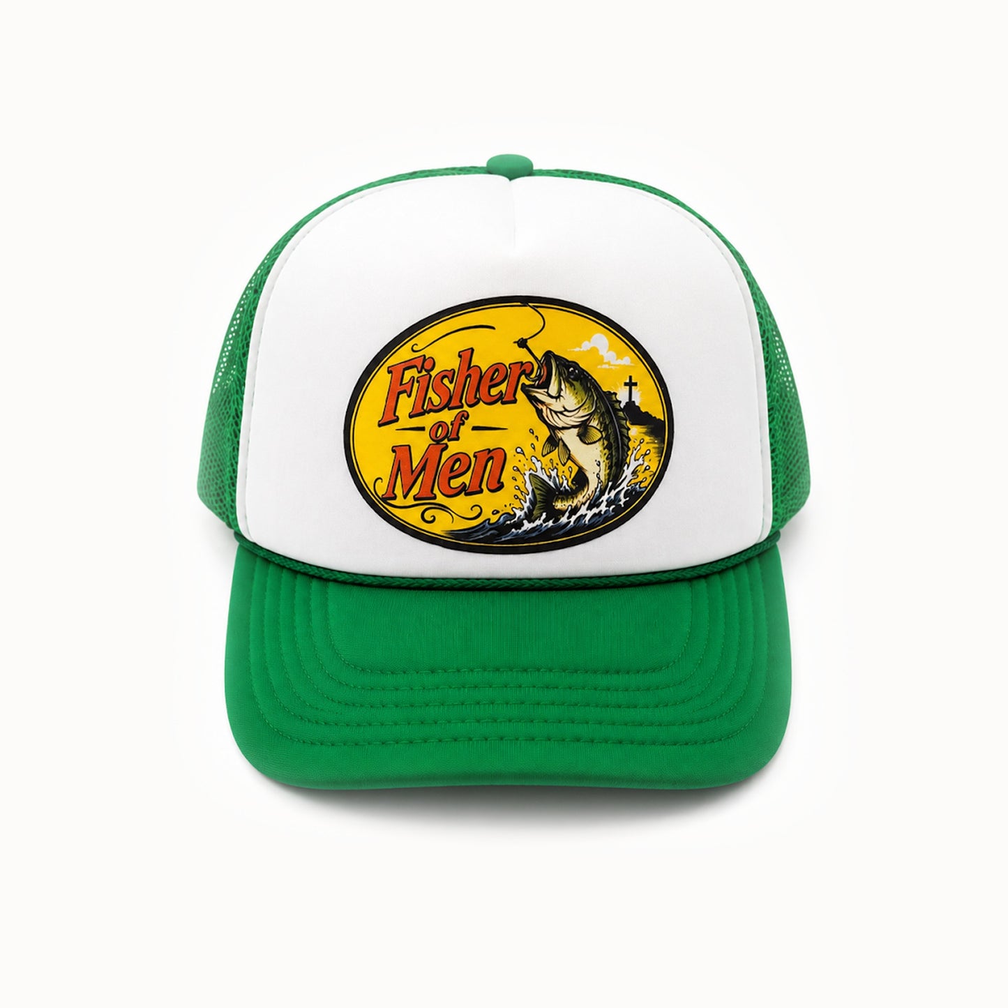 Fisher of Men Grass Green Trucker Hat