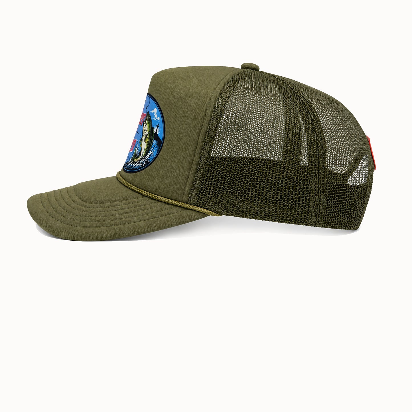 Fisher of Men Olive Trucker Hat
