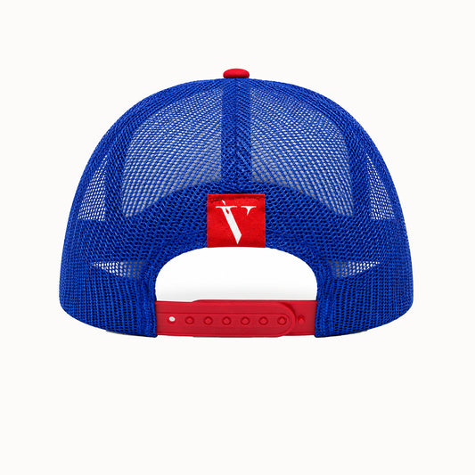 Fisher of Men Red White Blue Trucker Hat