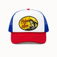 Fisher of Men Red White Blue Trucker Hat