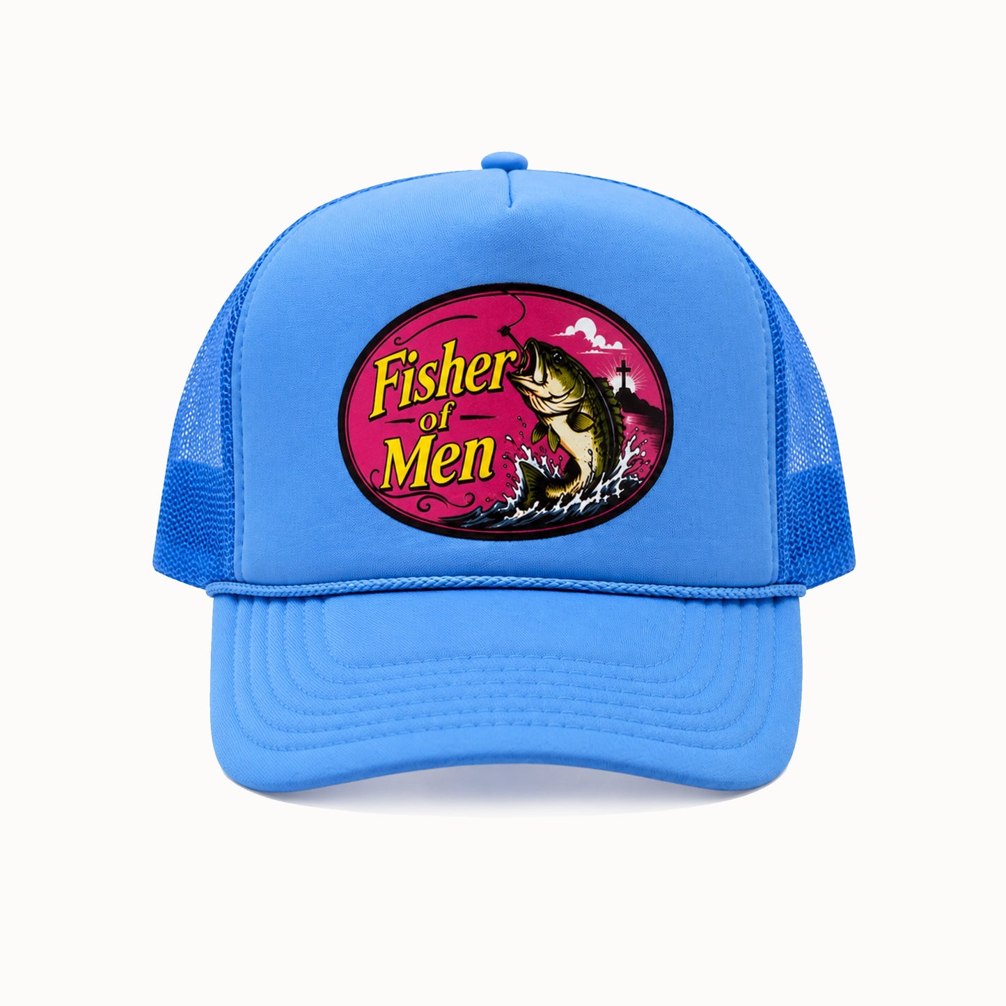 Fisher of Men sky blue Trucker Hat