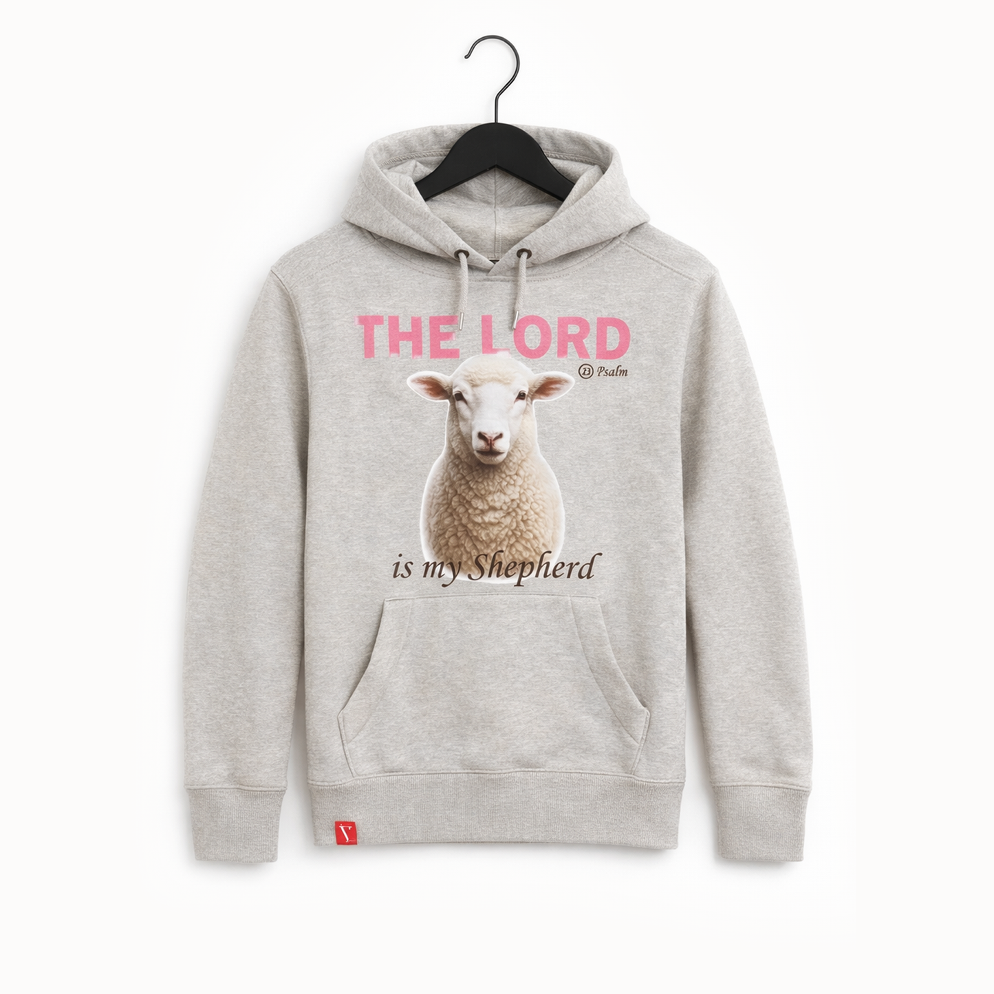 Heather Latte "23rd Psalm" hoodie