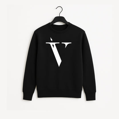 Black Classic V Sweatshirt
