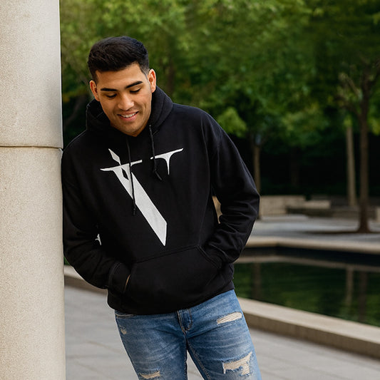 Black Classic V Hoodie