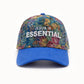 Jesus is Essential Royal floral hat