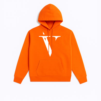 Orange Classic V Hoodie