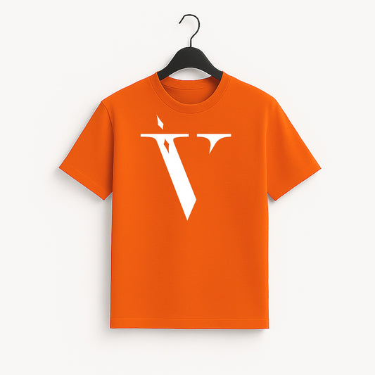 Classic 'V' Tee (Orange)