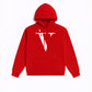 Red Classic V Hoodie