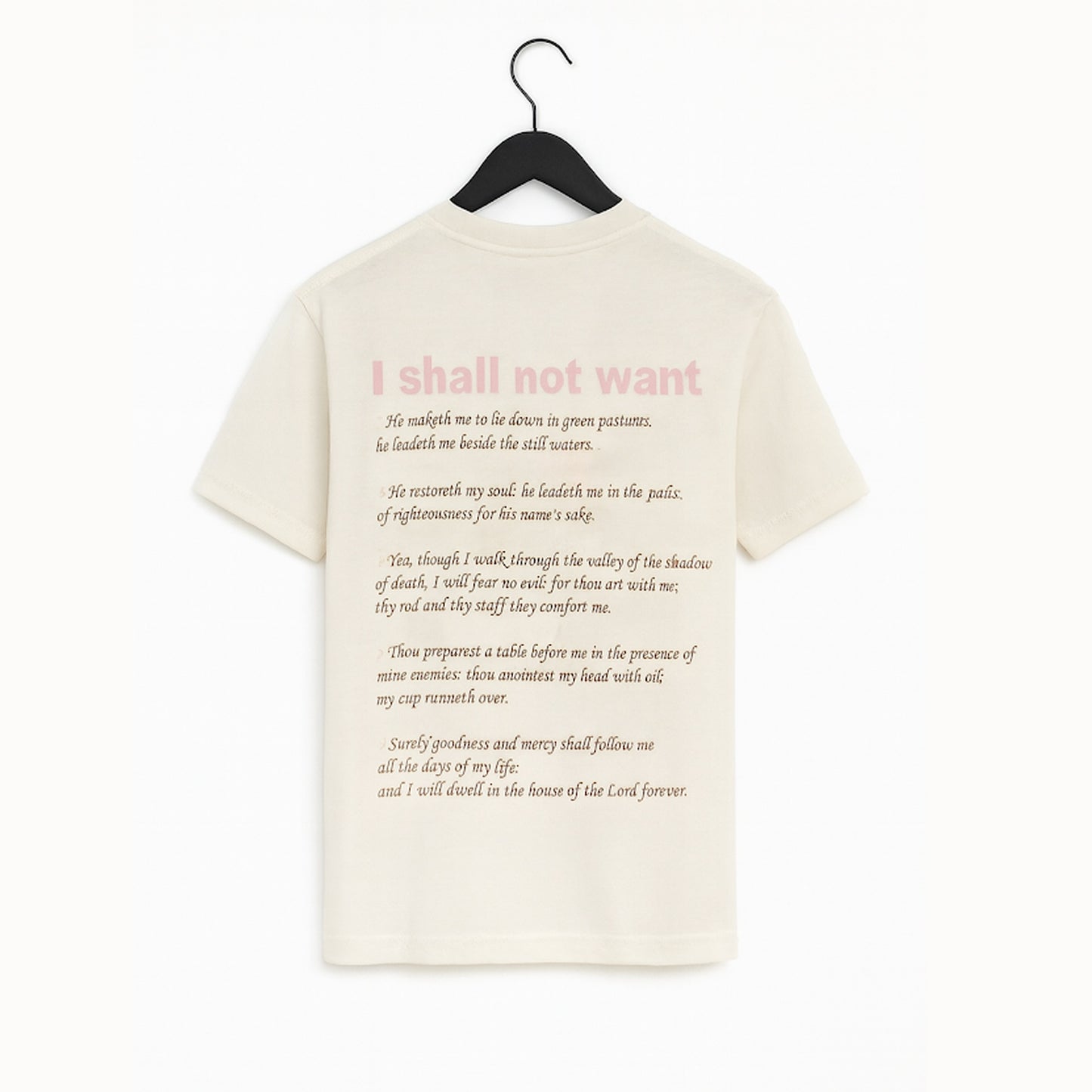 Original 23rd Psalm tee